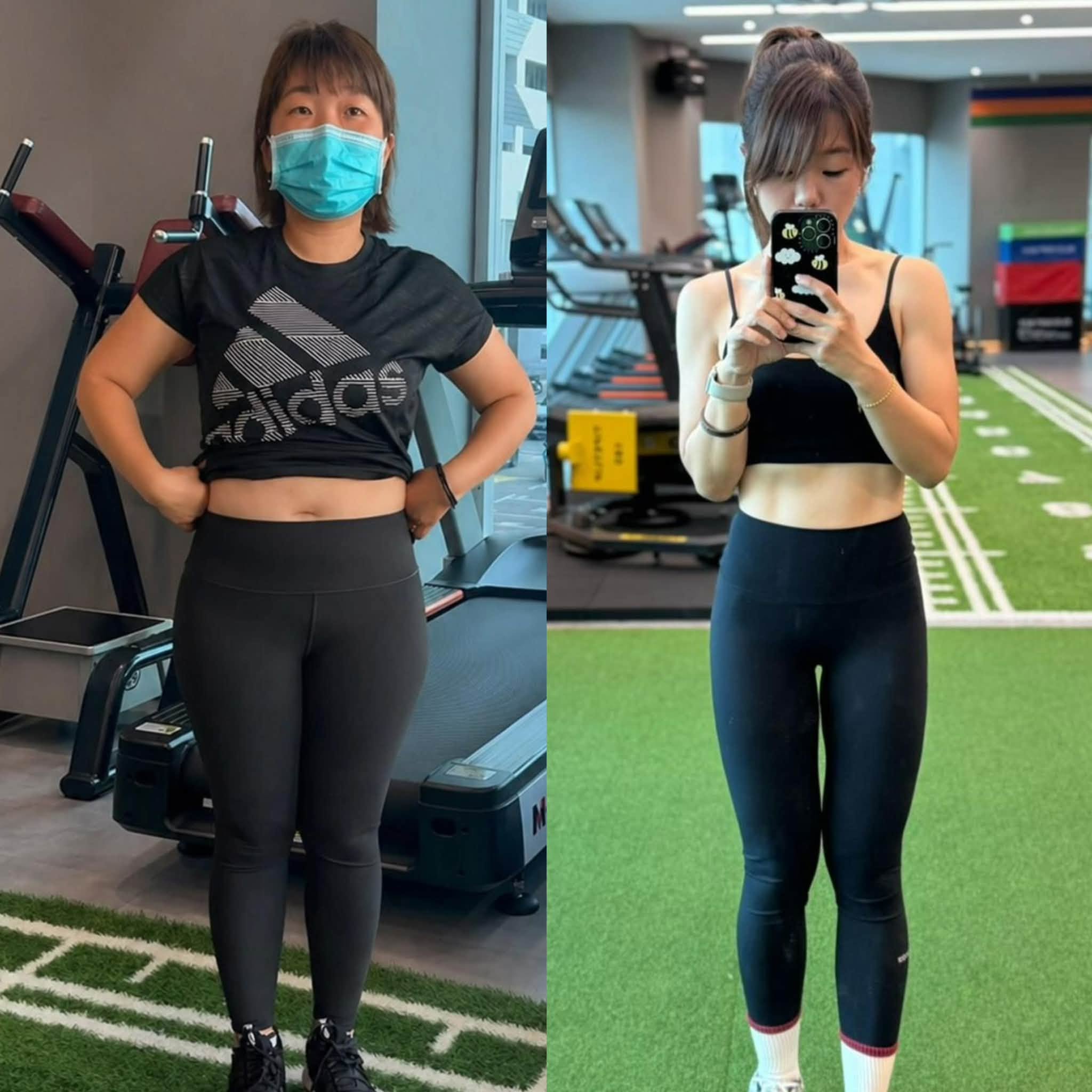Viking Fitness client before and after transformation